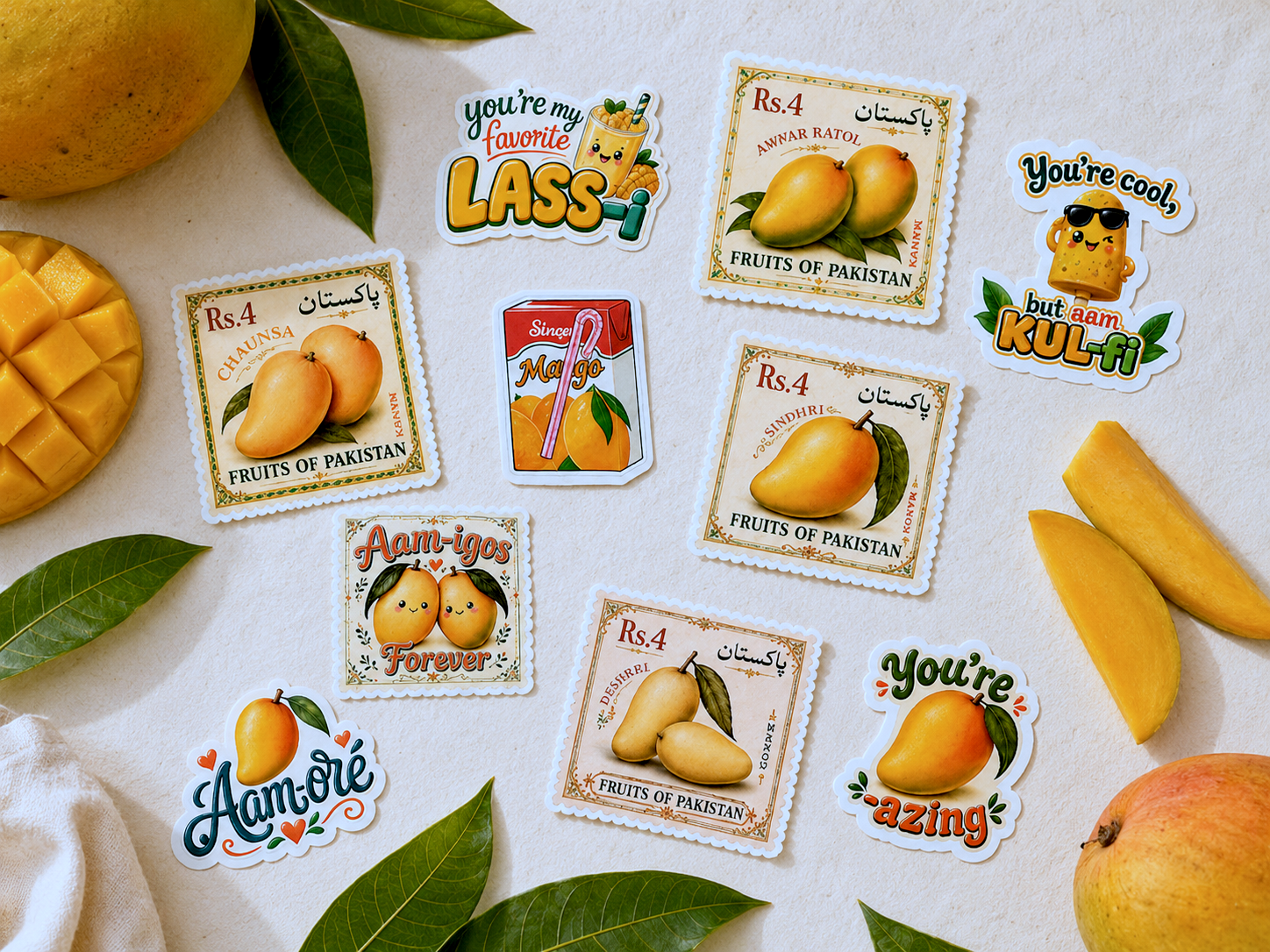 Mango Stickers